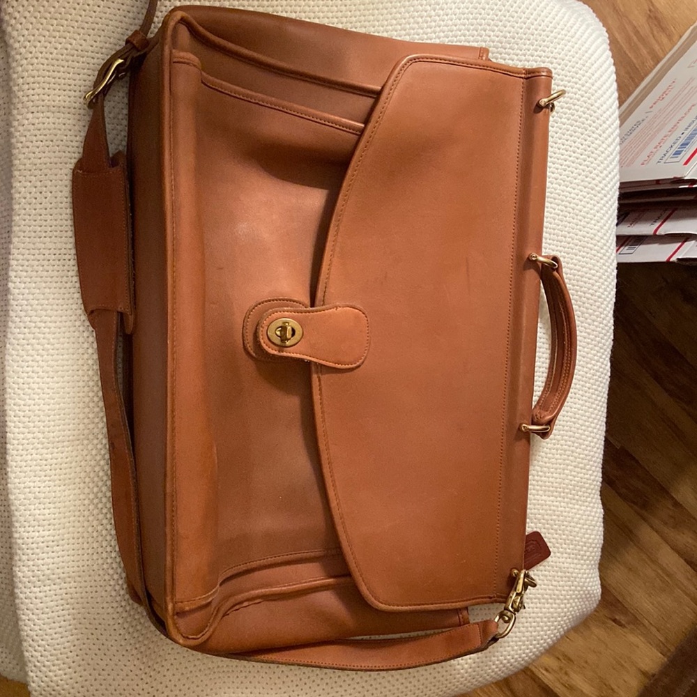 Coach briefcase - vintage!